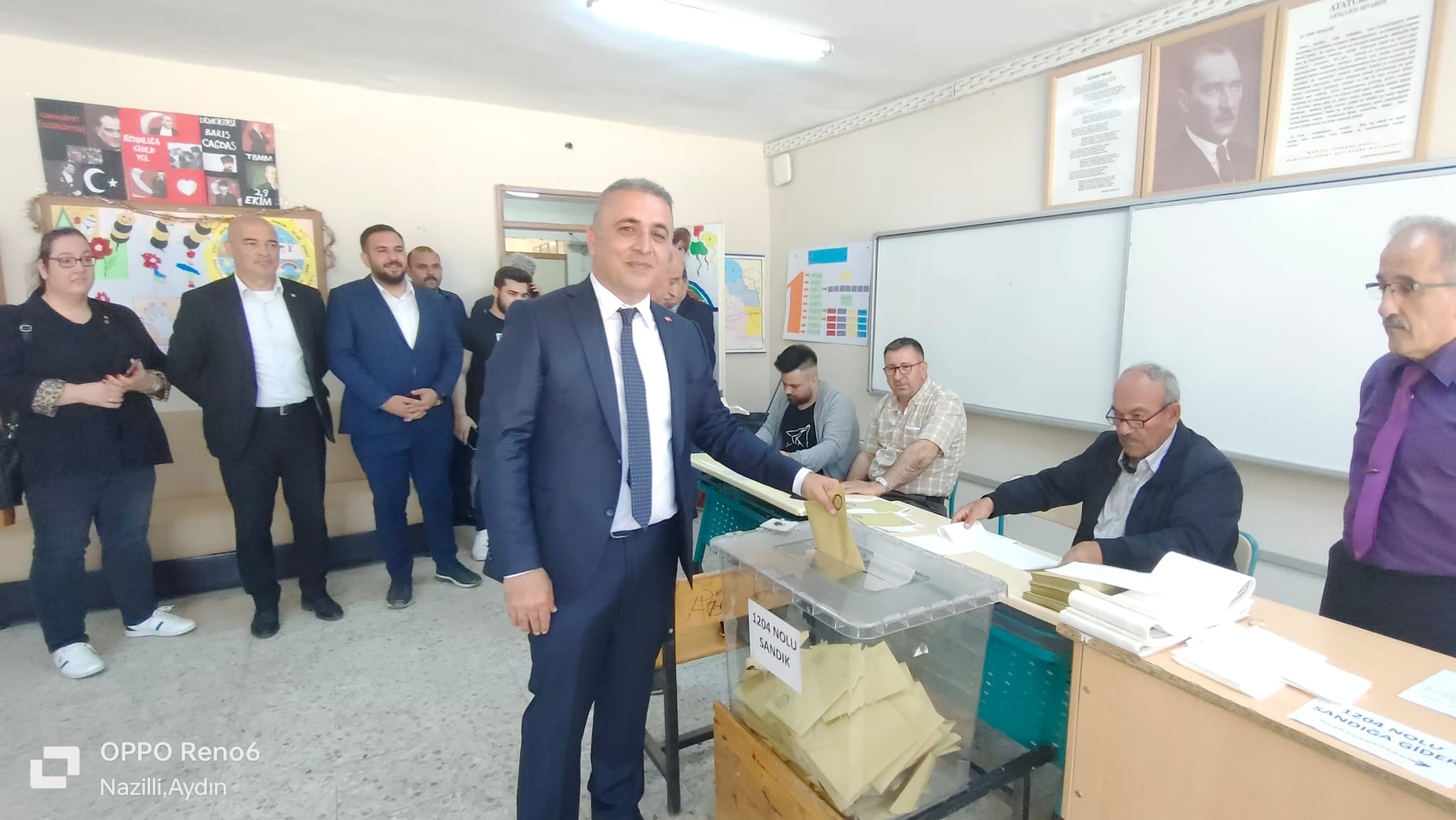 Nazilli Sandık Başına gitti