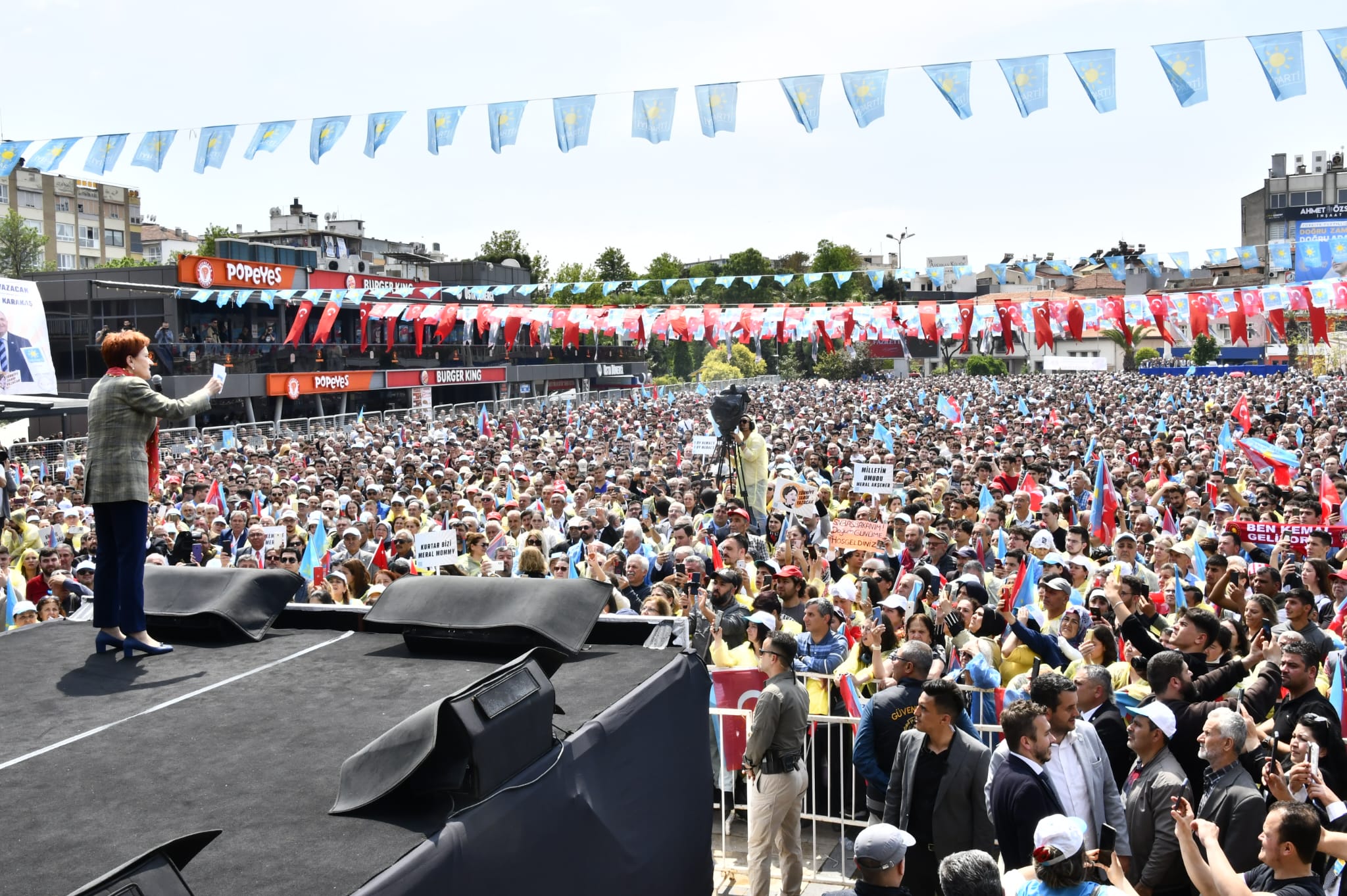 Akşener ve Yavaş Aydın’dan Seslendi