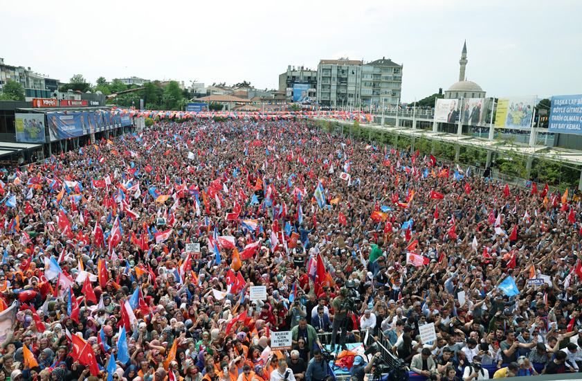 CUMHURBAŞKANI ERDOĞAN; "14 MAYIS'TA SANDIKLARI PATLATMAYA VARMISINIZ