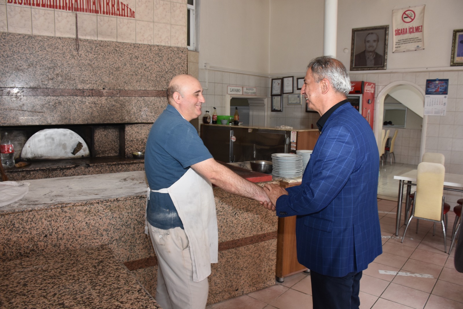 İYİ Partili Algan Nazilli’de Sanayi Esnafını ziyaret etti.