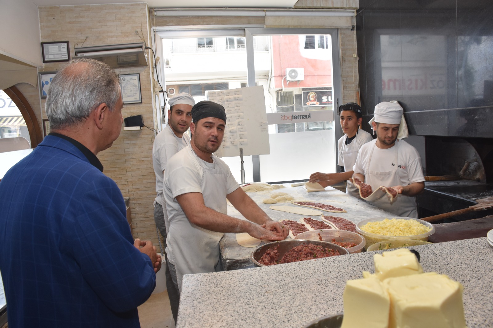 İYİ Partili Algan Nazilli’de Sanayi Esnafını ziyaret etti.