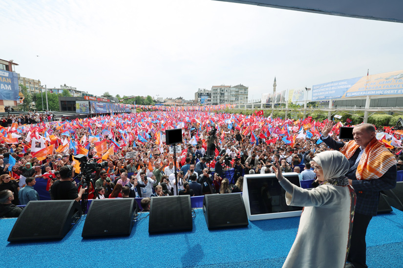 CUMHURBAŞKANI ERDOĞAN; "14 MAYIS'TA SANDIKLARI PATLATMAYA VARMISINIZ