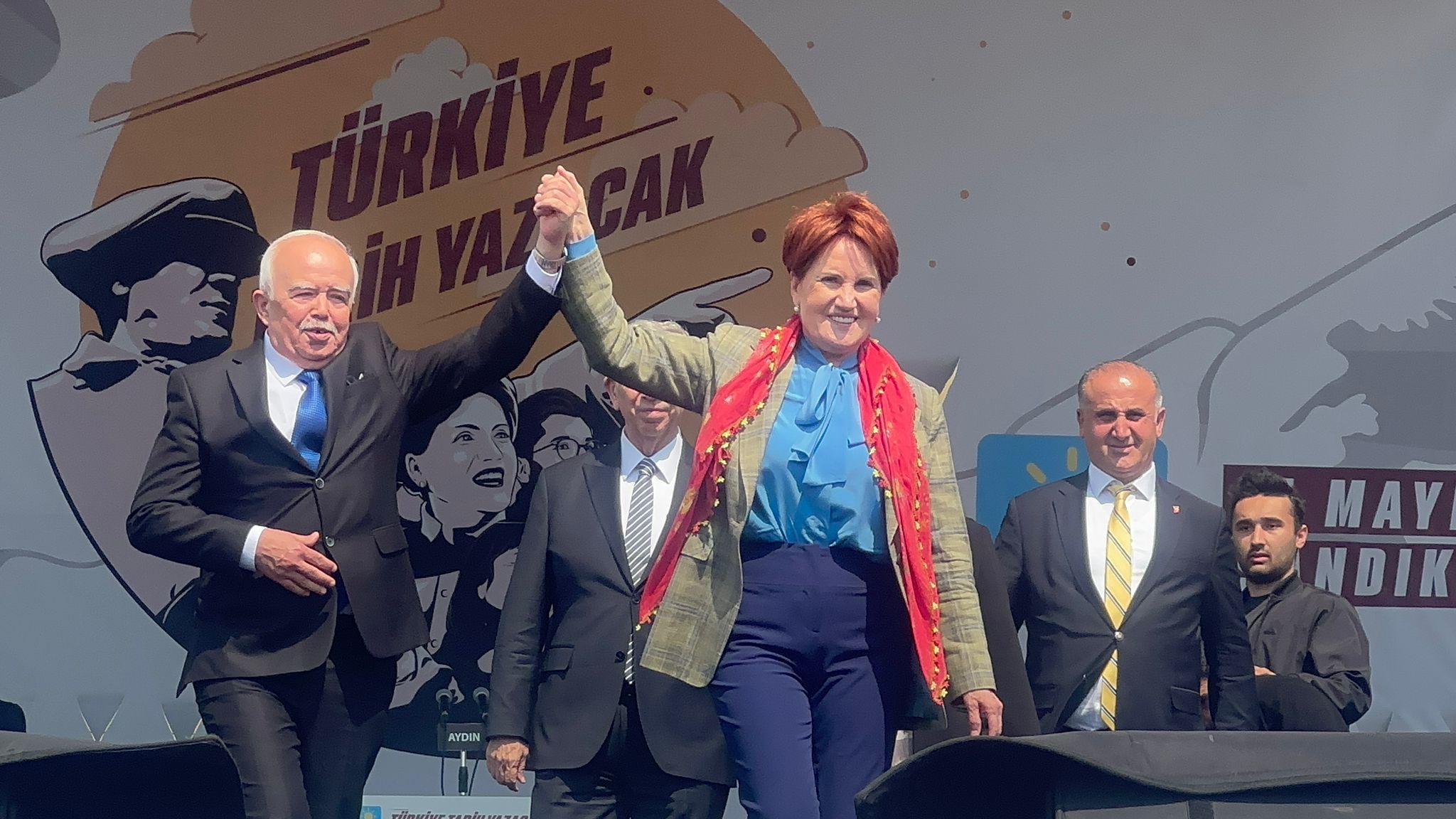 Akşener ve Yavaş Aydın’dan Seslendi