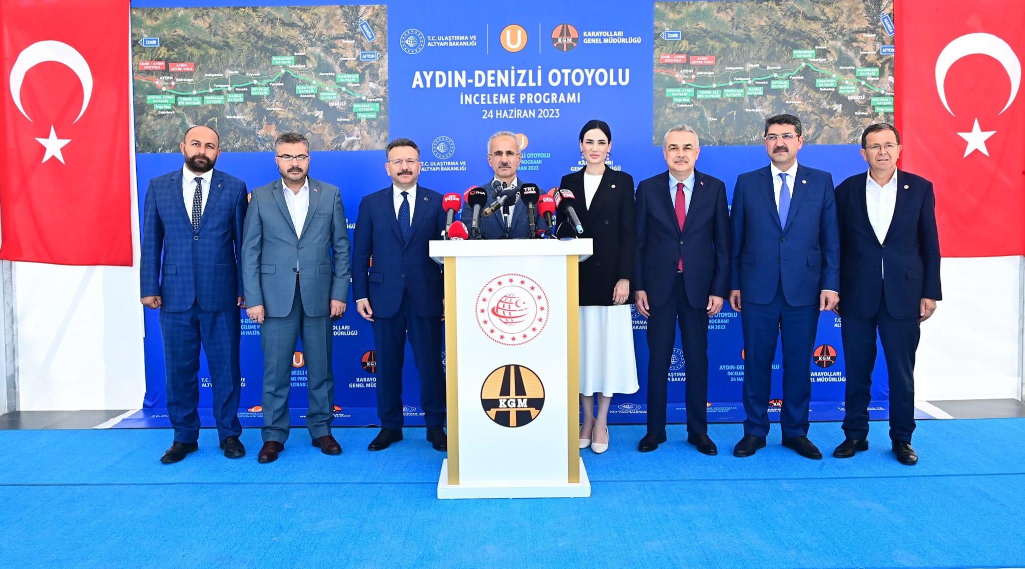 Bakan Uraloğlu Otoyolun 93 km kısmı Sonbaharda açılacak