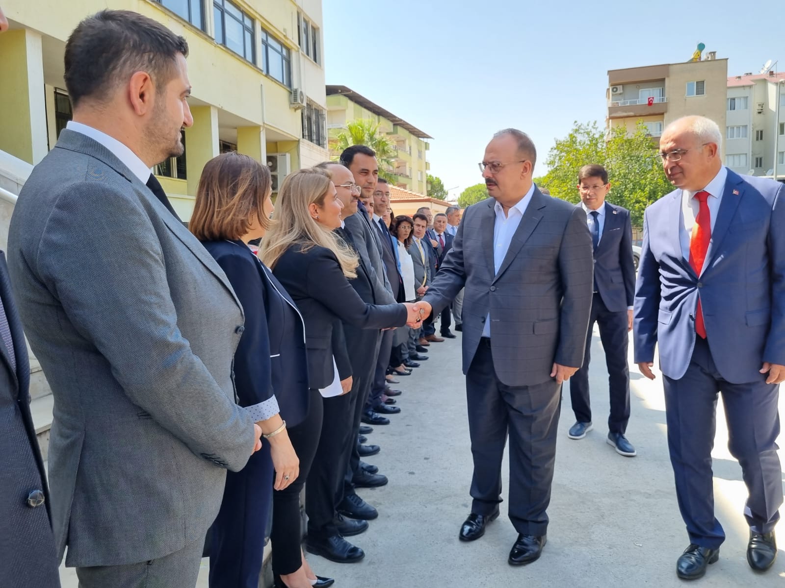 Aydın valisi Yakup Canbolat Nazilli'de