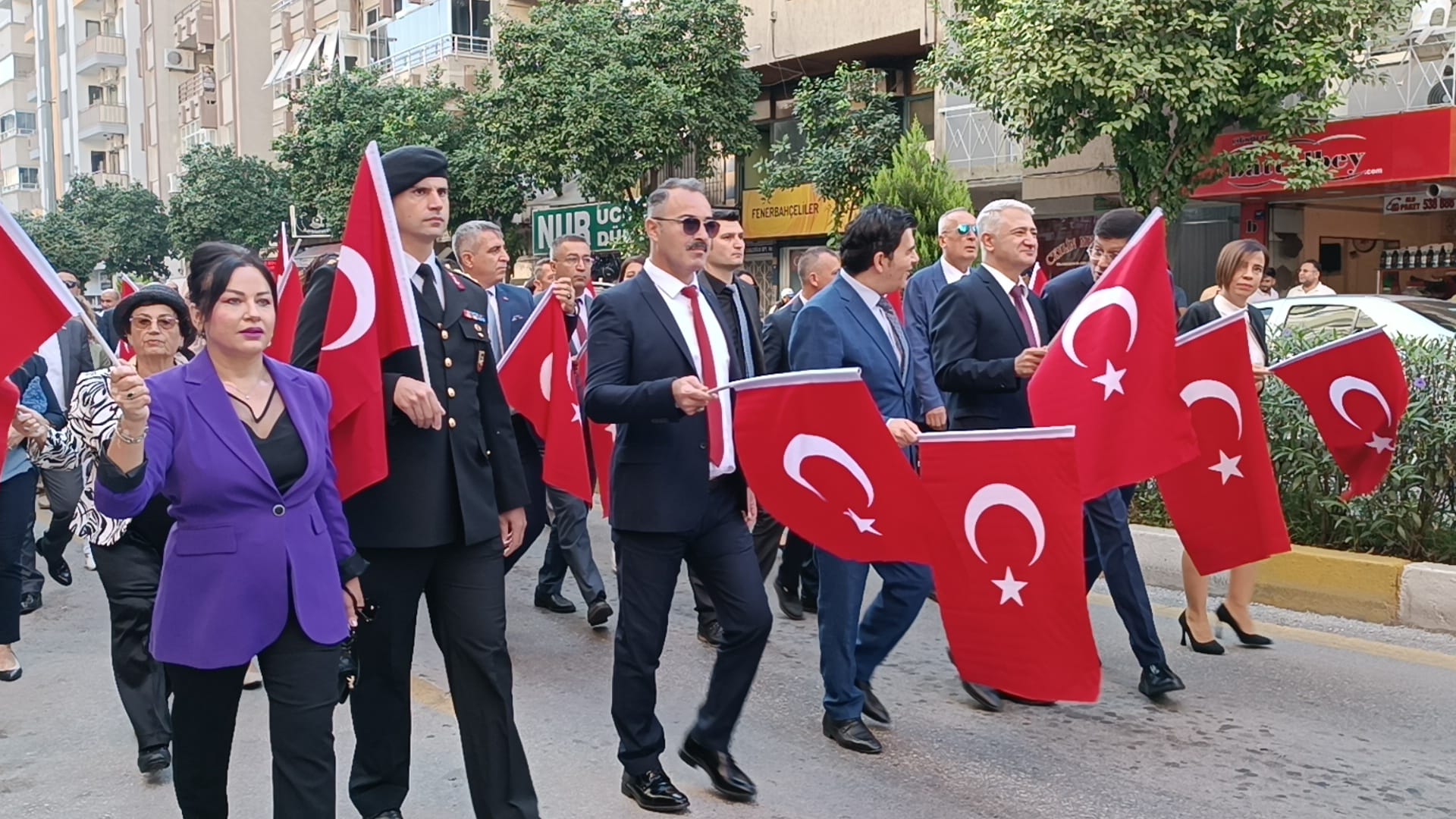 ATATÜRK'ÜN NAZİLLİYE GELİŞİ KUTLANIYOR