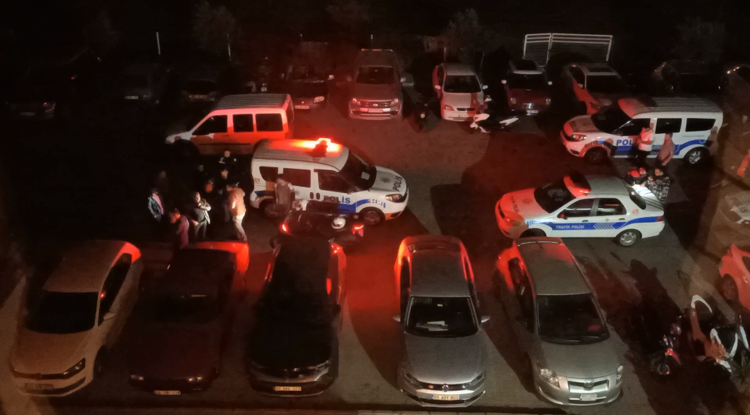 Nazilli’de Polise ve Gazeteciye darp