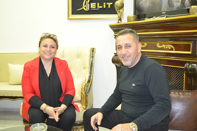 Akbaş ziyaretlerine ara vermeden devam ediyor