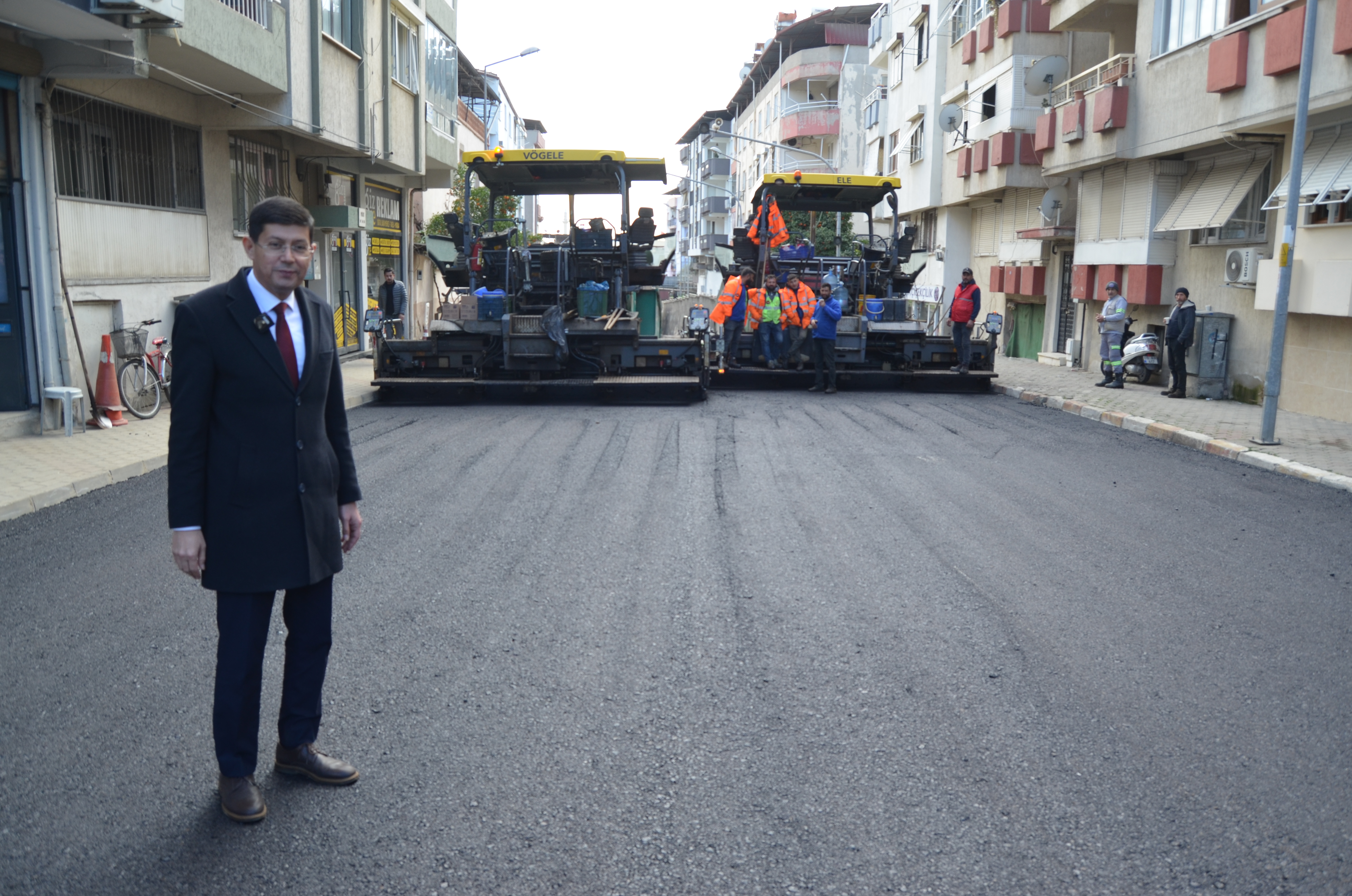 Başkan Özcan Yapılan Çalışmaları yerinde anlattı