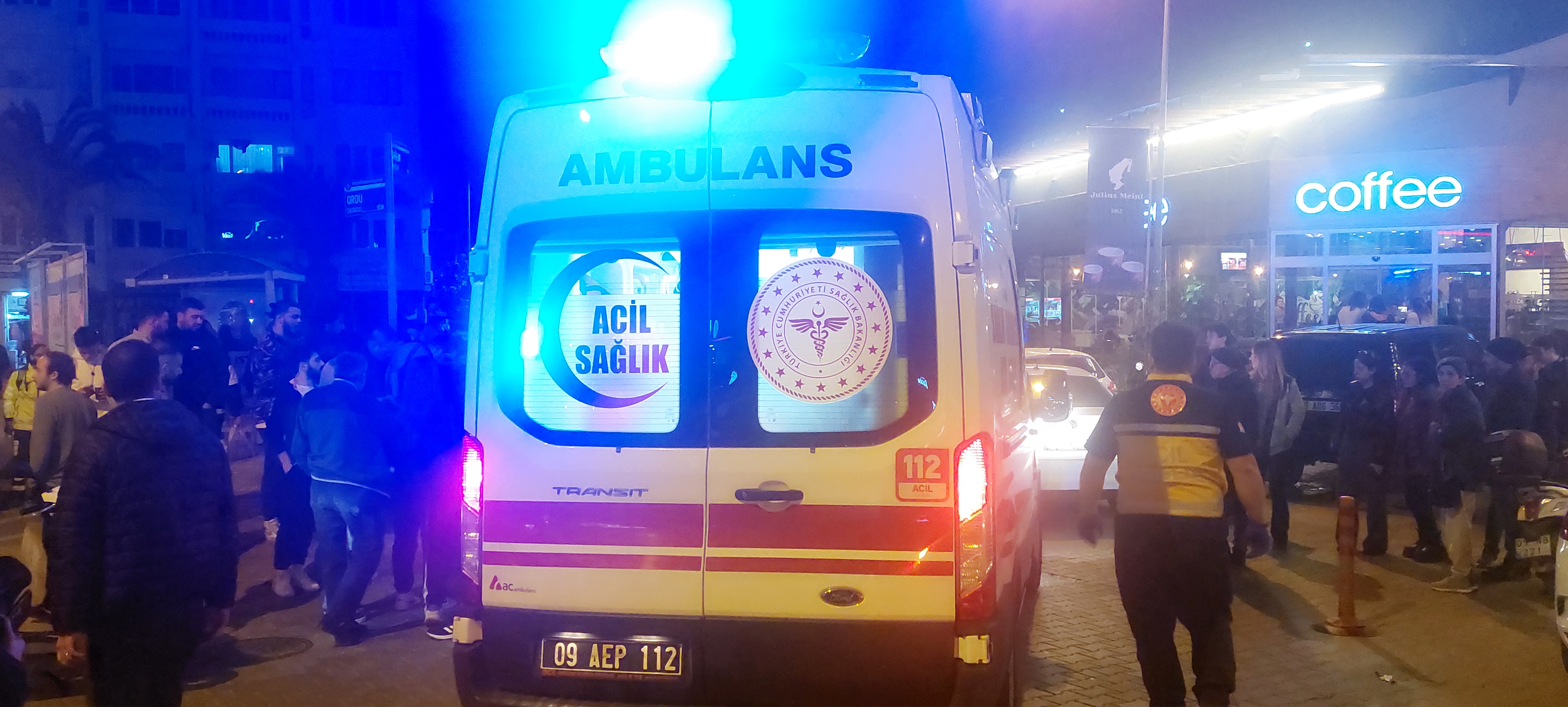 Sağlık Caddesi'nde korkutan kaza