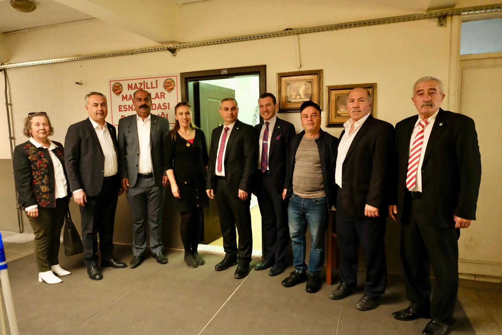 Cüneyt Korkmaz’dan Esnaf Odalarına Ziyaret