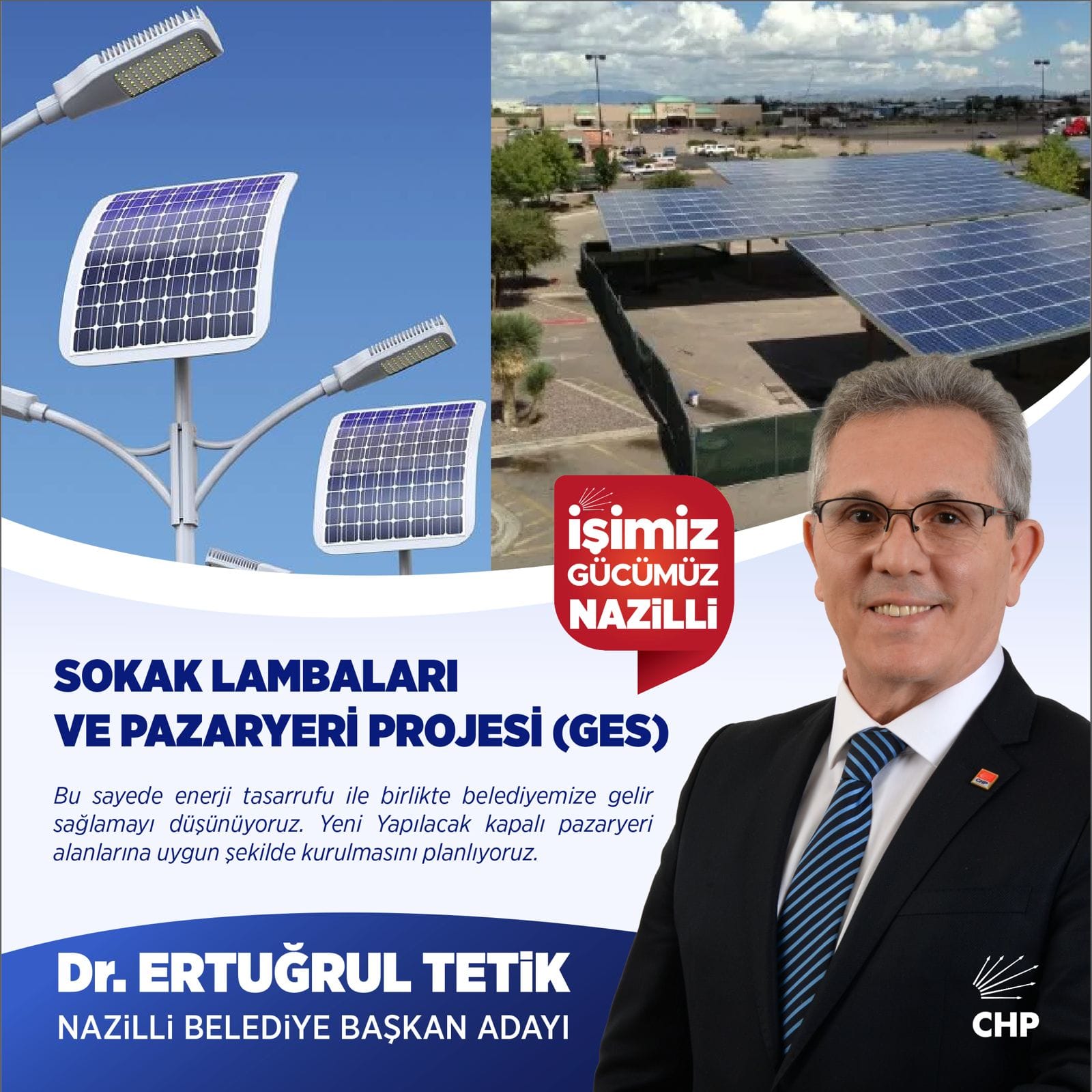 CHP’li Tetik Projelerini açıkladı
