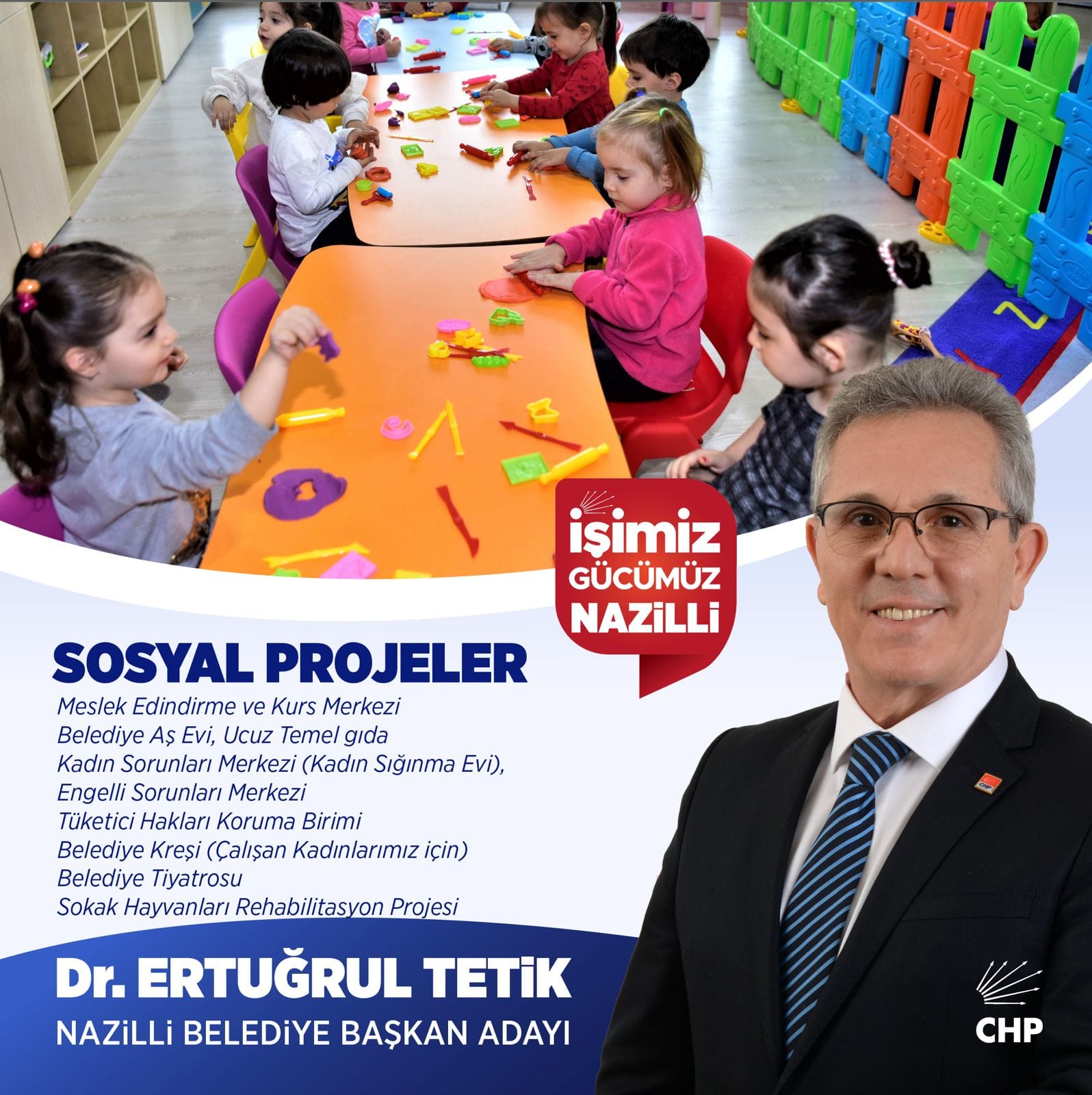 CHP’li Tetik Projelerini açıkladı