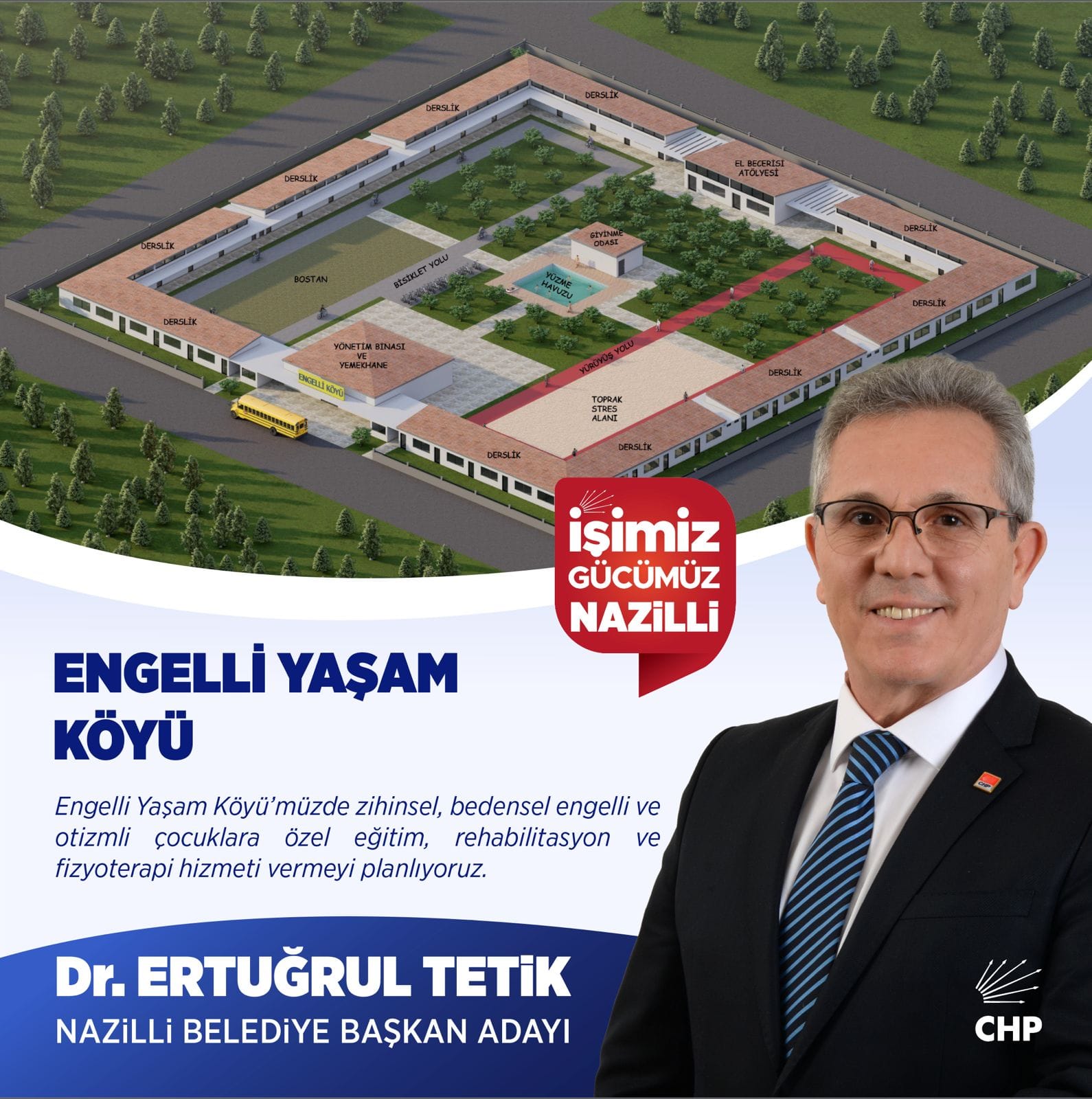 CHP’li Tetik Projelerini açıkladı