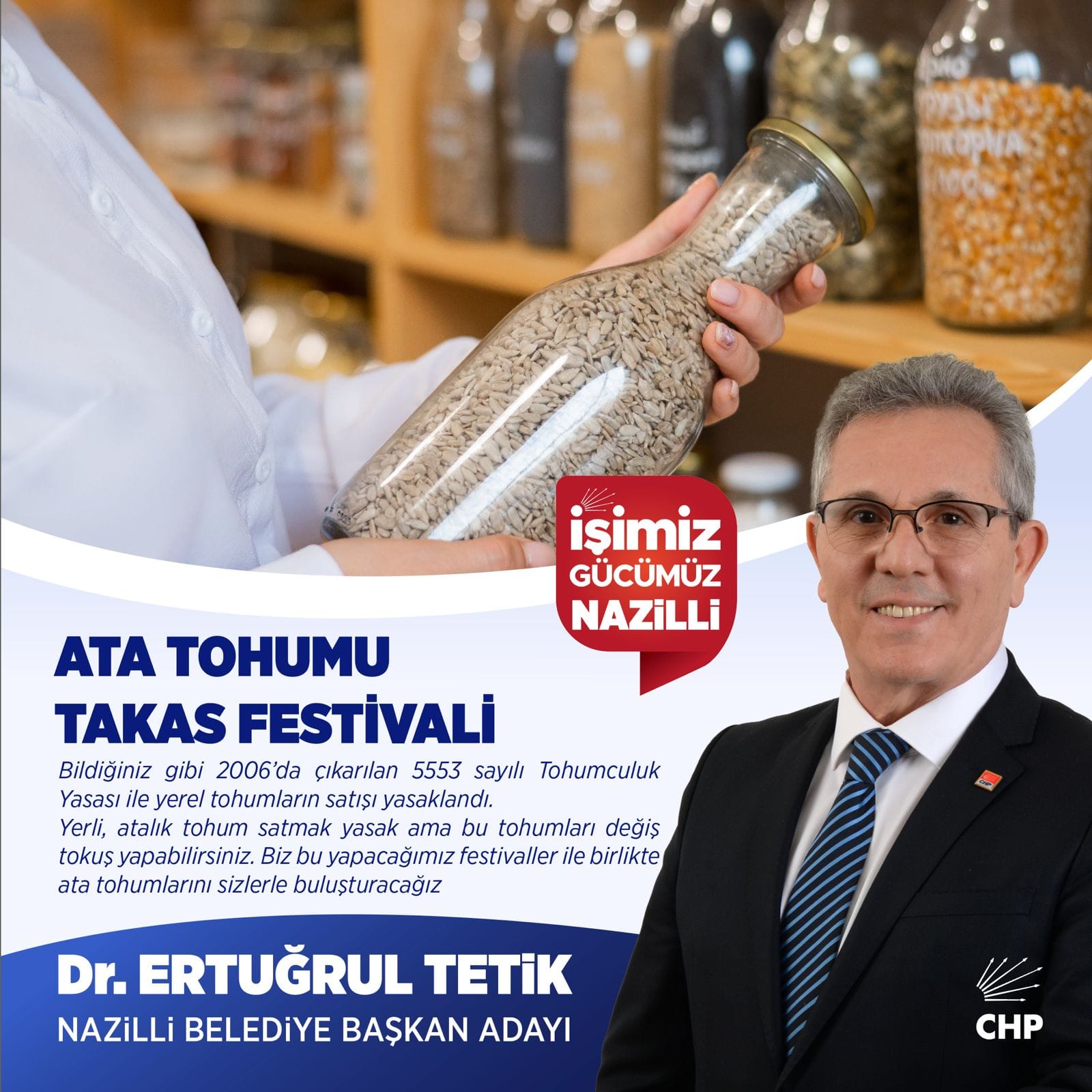 CHP’li Tetik Projelerini açıkladı