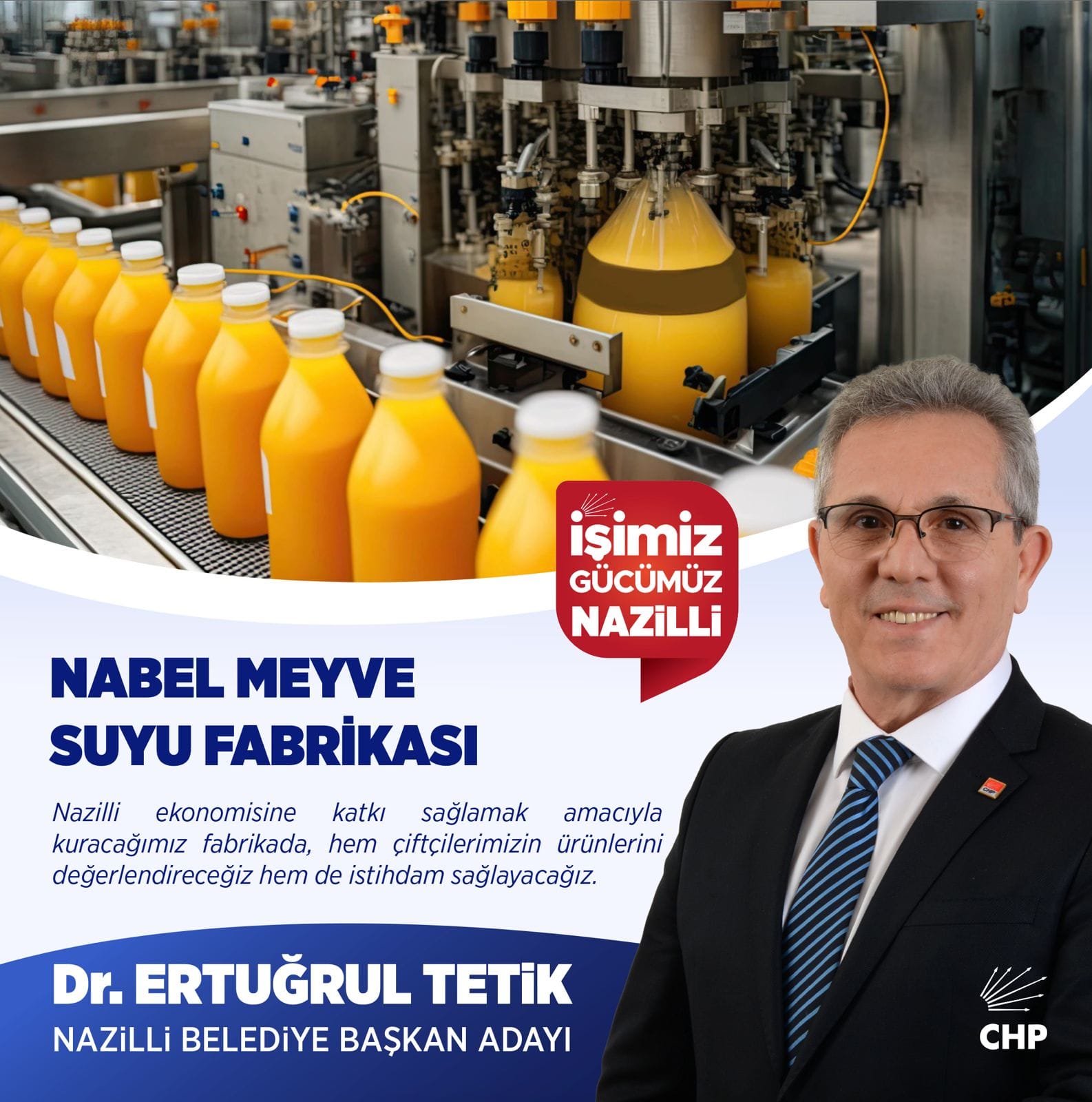 CHP’li Tetik Projelerini açıkladı