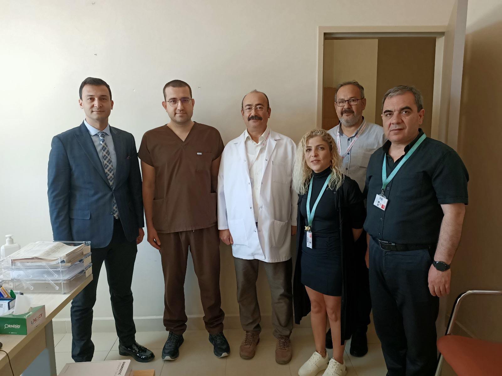 BAŞHEKİM YENİ HEKİMLERİ ZİYARET ETTİ