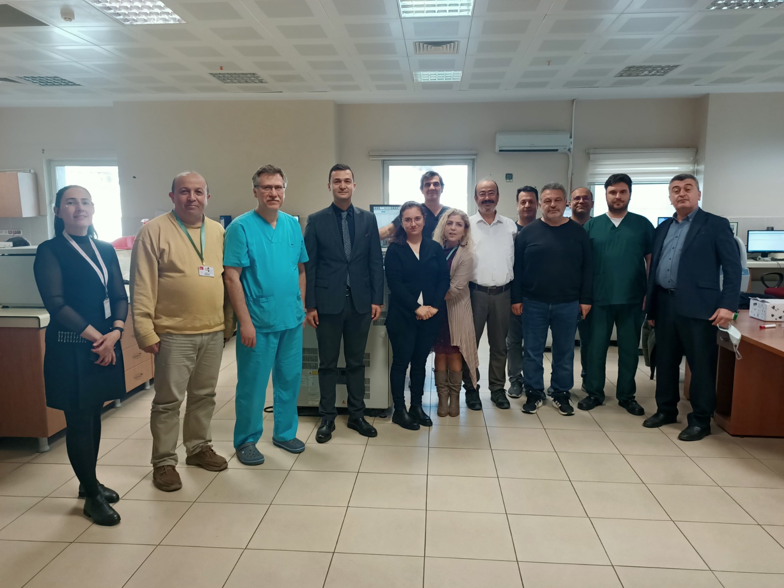 BAŞHEKİM YENİ HEKİMLERİ ZİYARET ETTİ