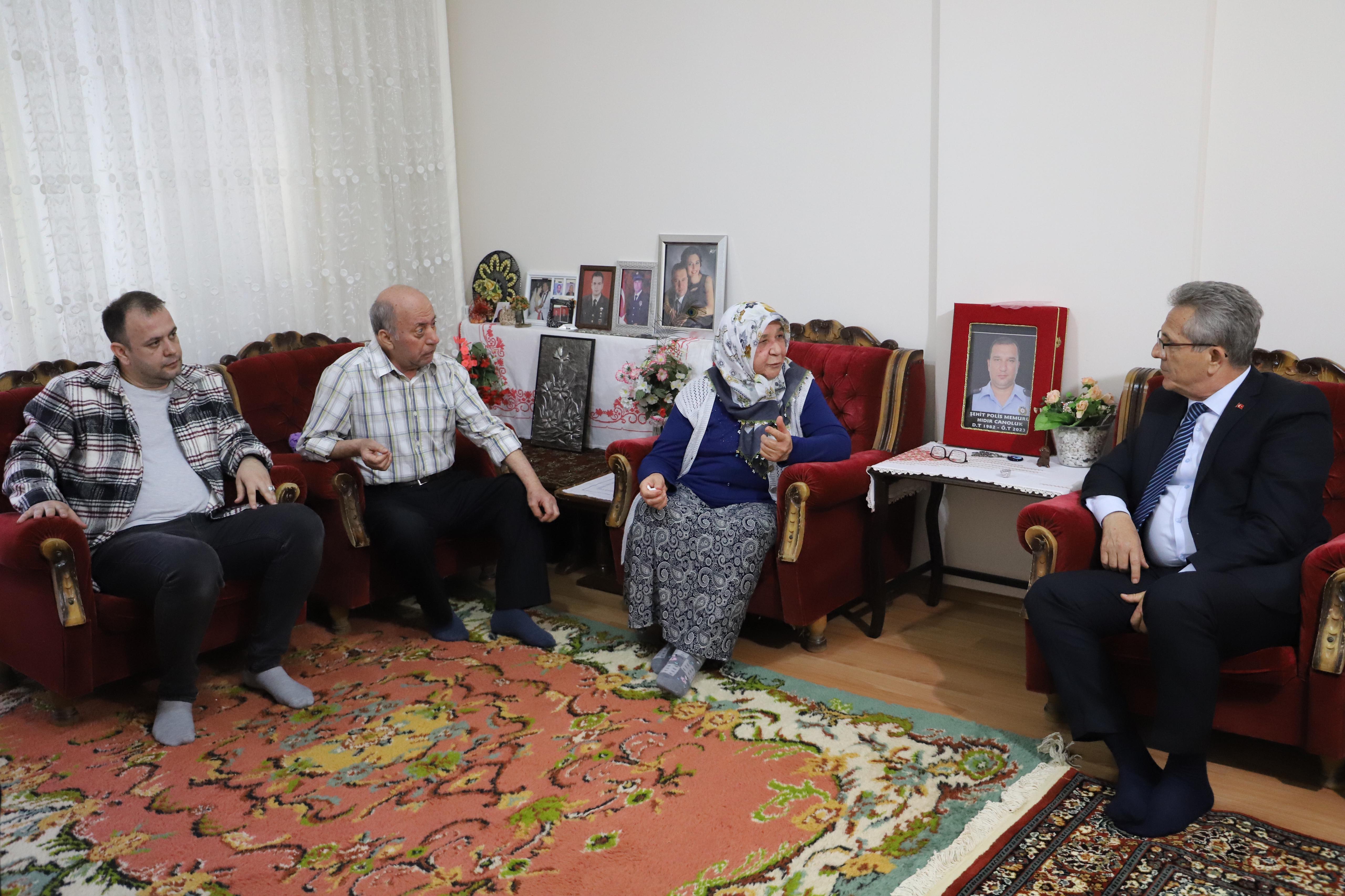 Başkan Dr. Ertuğrul Tetik “Minnettarız, Aziz hatıraları için ne yapsak azdır “