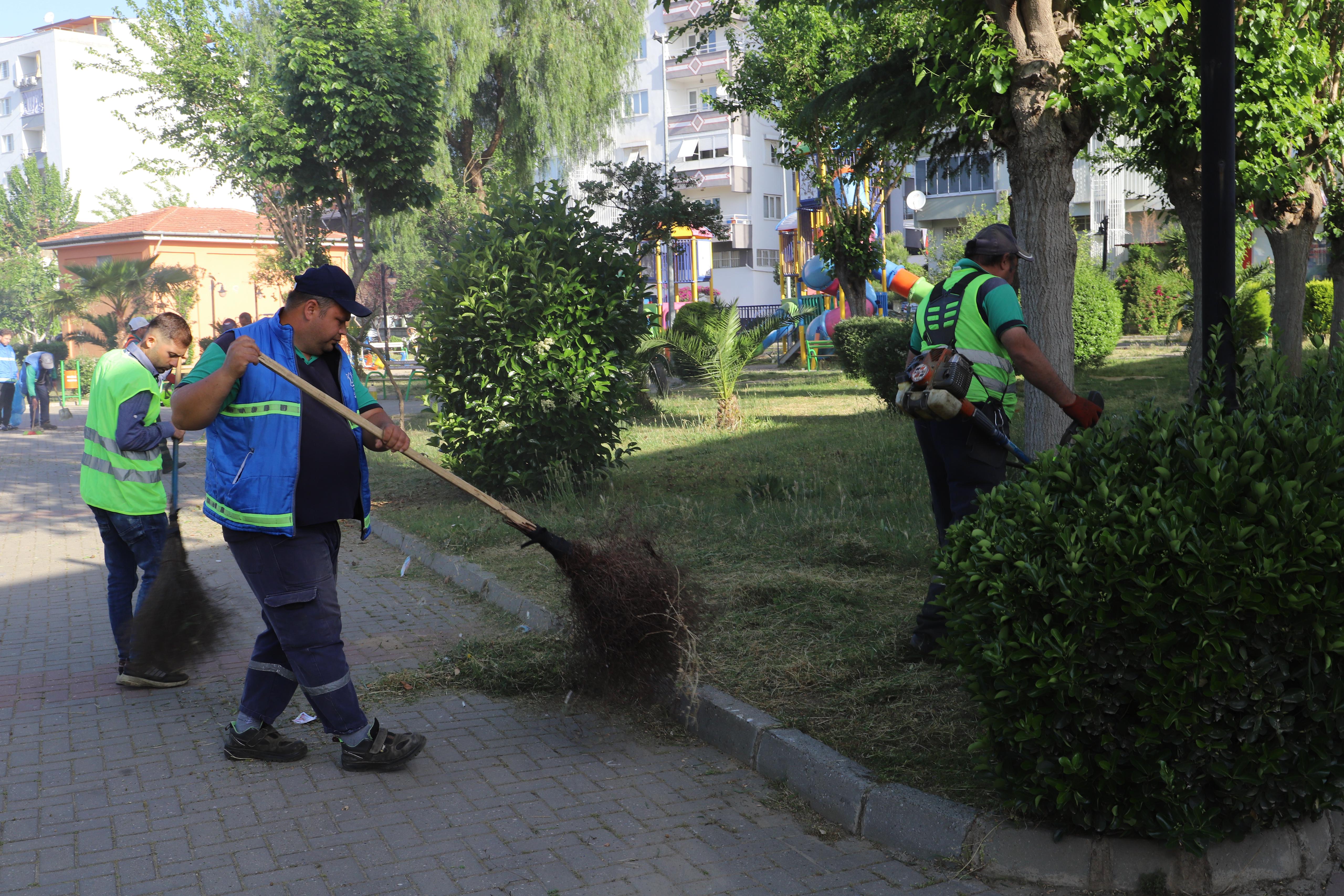 Başkan Tetik’ten yoğun sabah mesaisi