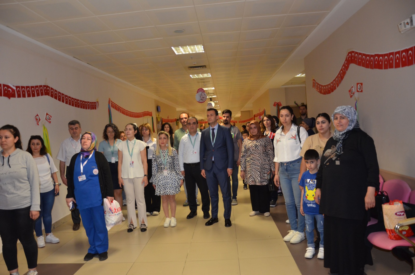 Nazilli Devlet Hastanesi’nde  24 Nisan heyecani