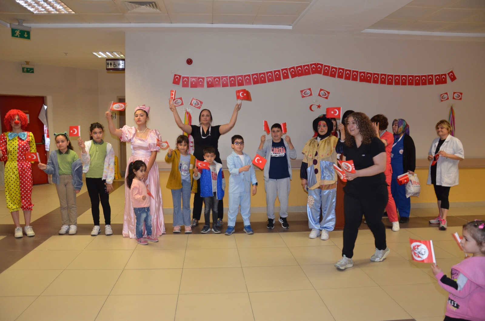 Nazilli Devlet Hastanesi’nde  24 Nisan heyecani