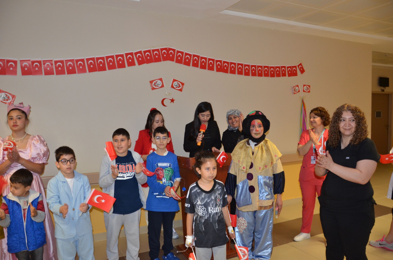 Nazilli Devlet Hastanesi’nde  24 Nisan heyecani
