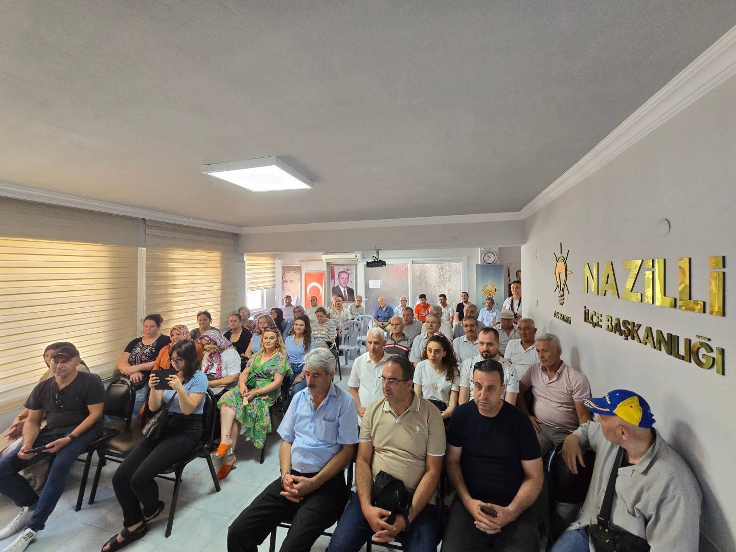 AK Parti'de Sade Bayramlaşma töreni