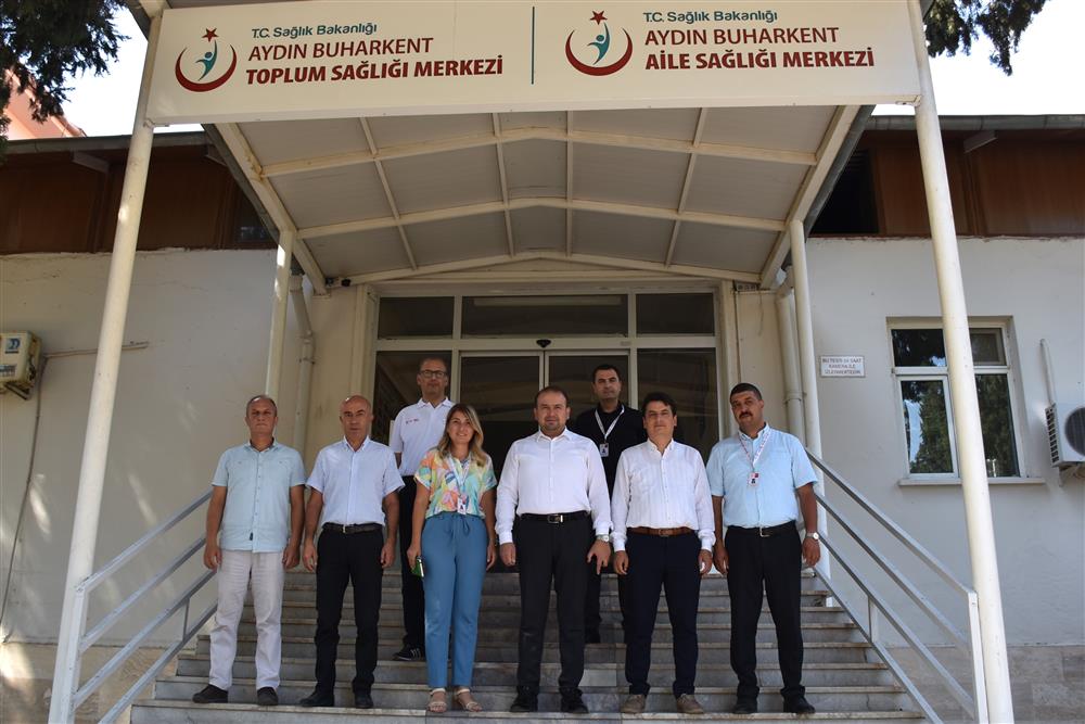 IL SAĞLIK MÜDÜRÜ  ZİYARETLERE DEVAM EDİYOR