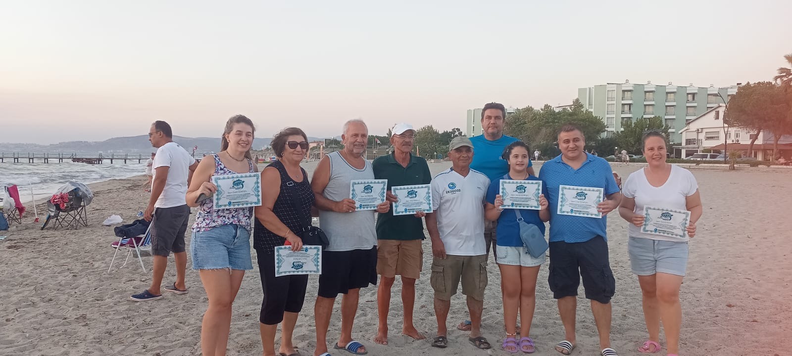 CARETTA CARETTALAR YUMURTALARINDAN ÇIKMAYA DEVAM EDİYOR