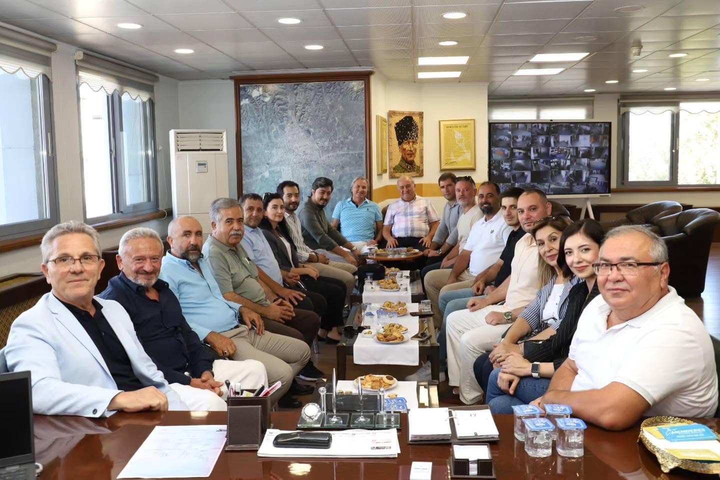 CHP’den Başkan Tetik’e ziyaret