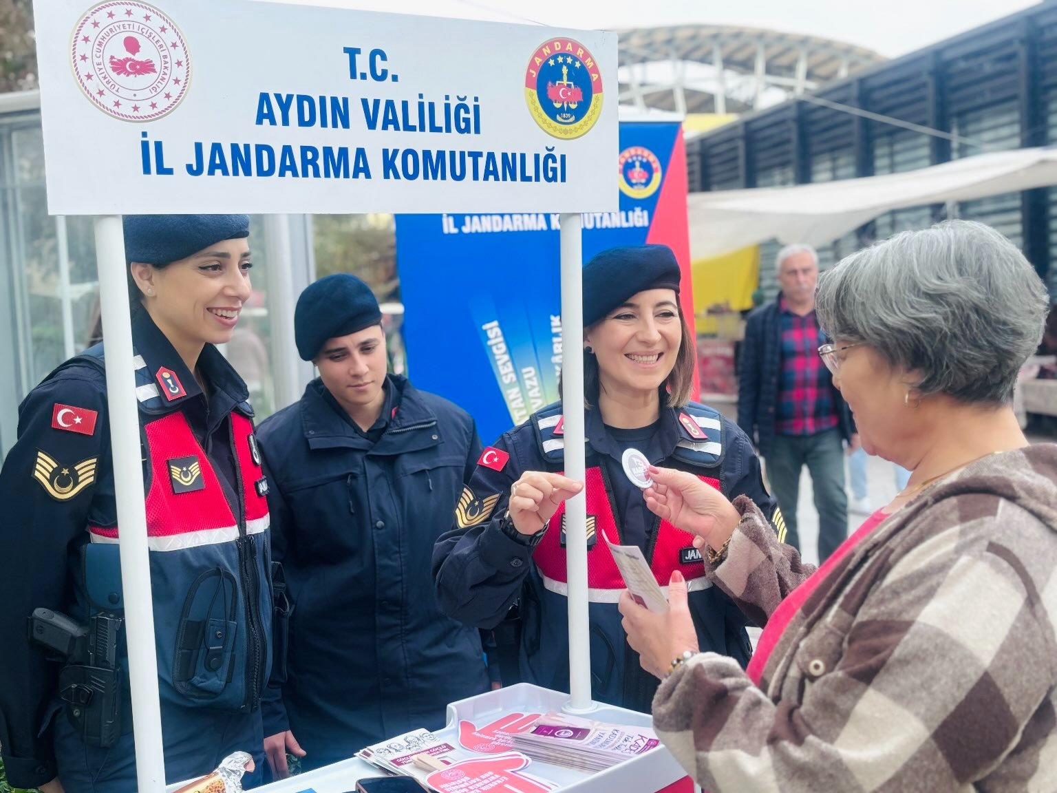Jandarma’dan Nazilli’de KADES bilgilendirmesi