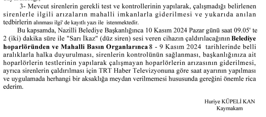 10 Kasım Törenlerinde Ses Sistemi krizi
