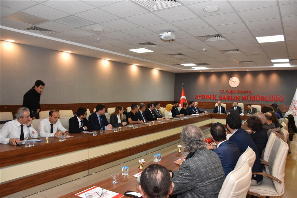 ASKOM TOPLANTISI AYDIN İL SAĞLIK MÜDÜRLÜĞÜNDE GERÇEKLEŞTİRİLDİ