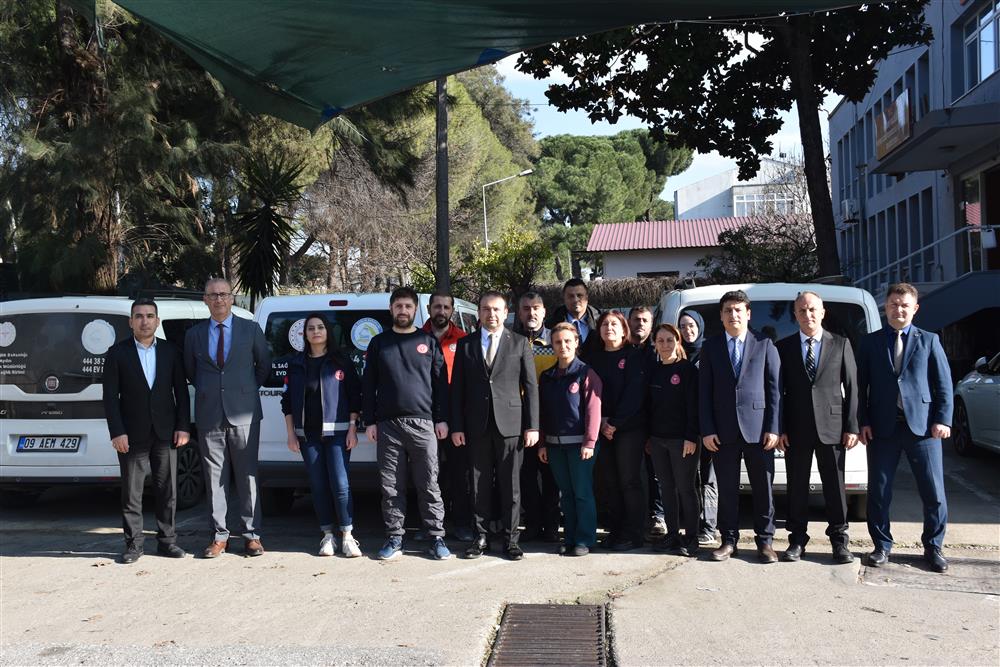 Aydın İl Sağlık Müdürü Dr. Eser Şenkul, saha ziyaretlerini sürdürüyor