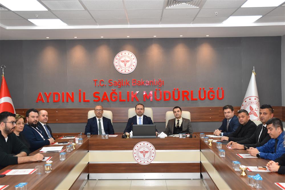 ASKOM TOPLANTISI AYDIN İL SAĞLIK MÜDÜRLÜĞÜNDE GERÇEKLEŞTİRİLDİ