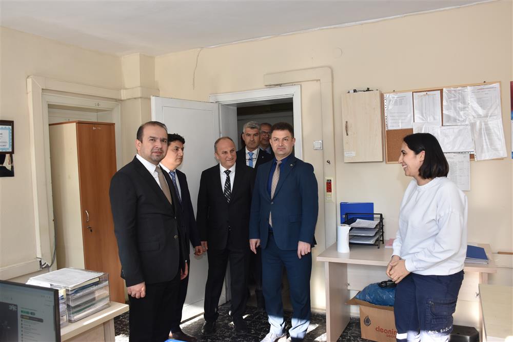 Aydın İl Sağlık Müdürü Dr. Eser Şenkul, saha ziyaretlerini sürdürüyor