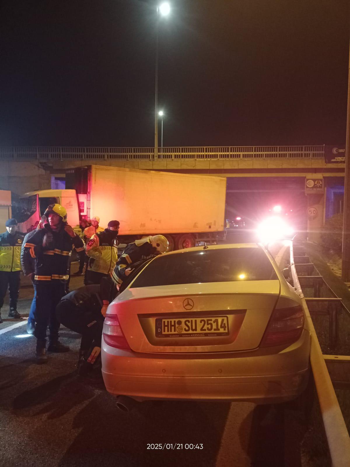 Köşk otoyol kavşağında kaza 1 ölü