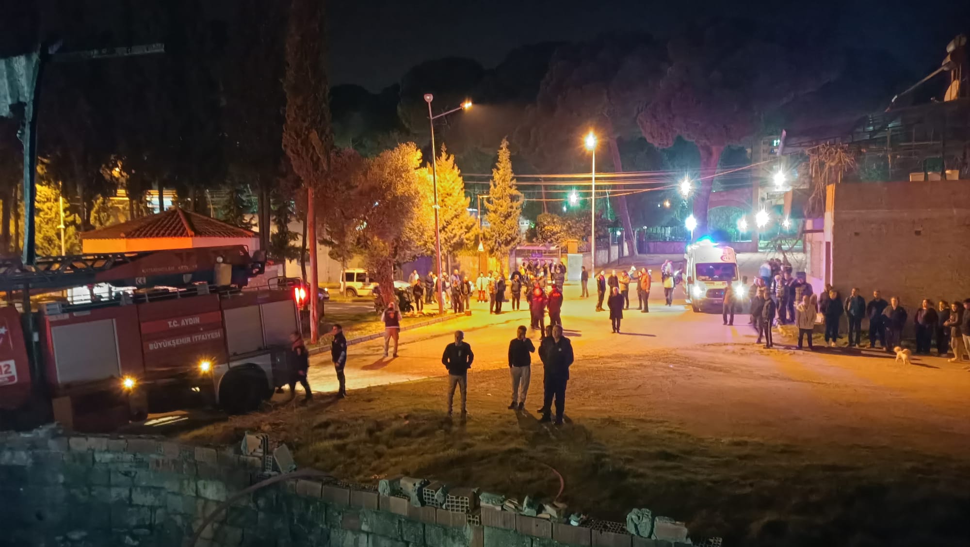 Mahalleyi ayağa kaldıran patlama sesleri