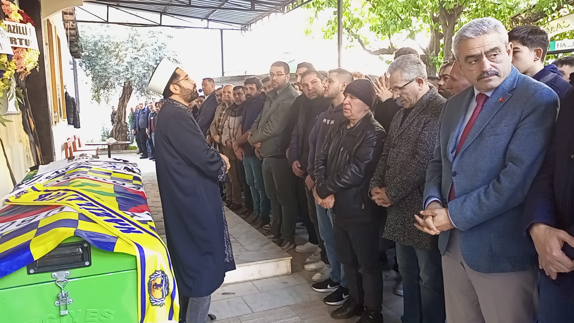 Nazillispor aşığı Oğuz Baldır son yolculuğuna uğurlandı