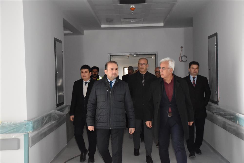 AYDIN ŞEHİR HASTANESİNDE SON DÜZLÜK