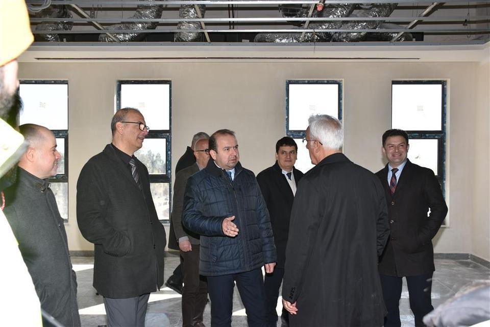 AYDIN ŞEHİR HASTANESİNDE SON DÜZLÜK