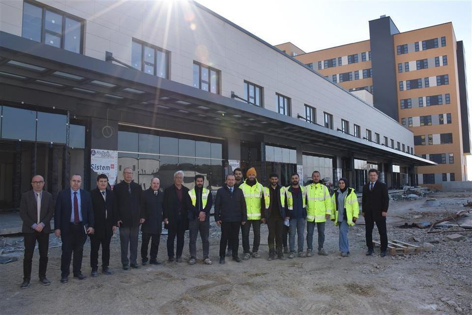 AYDIN ŞEHİR HASTANESİNDE SON DÜZLÜK