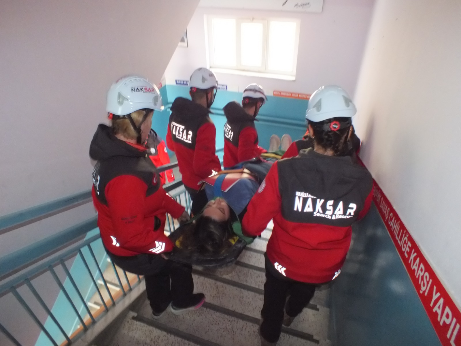 NAKSAR Doğal Afetlere karşı teyakkuz halinde