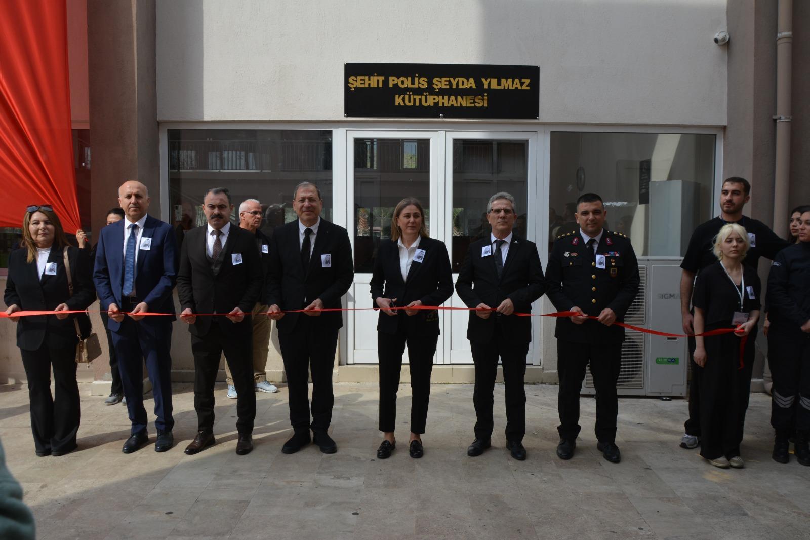 Şehit Polis Memuru Şeyda Yılmaz’ın İsmi Fakülte Kütüphanesinde Yaşatılacak