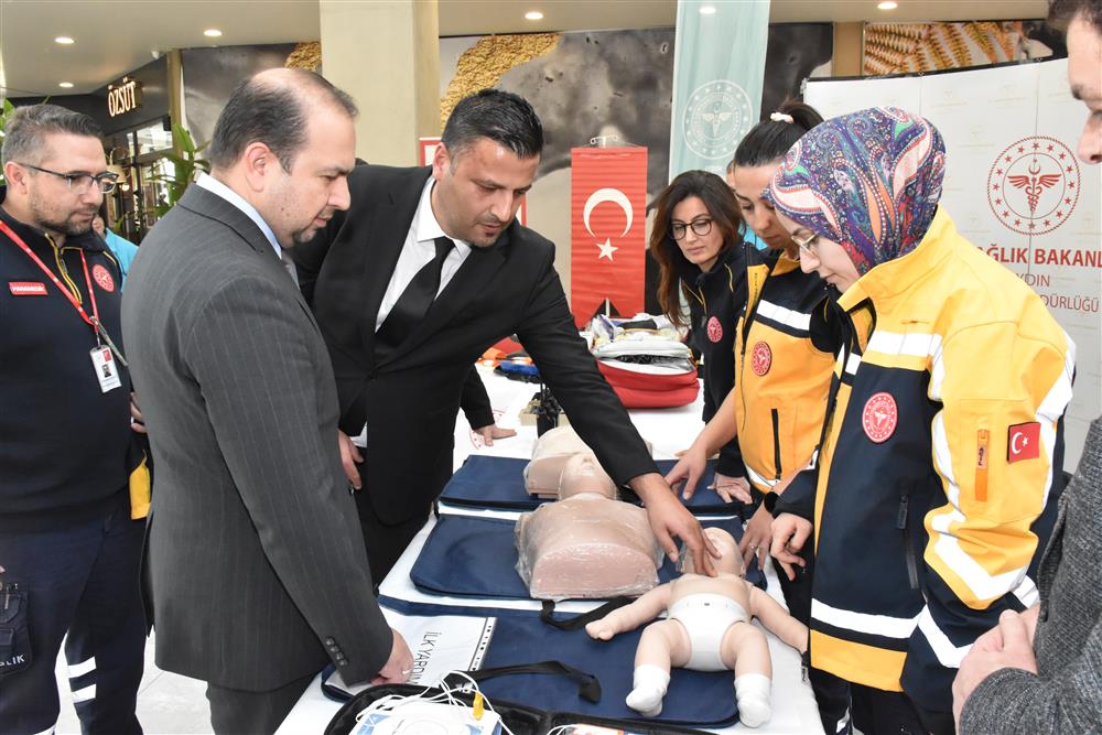 AYDIN İL SAĞLIK MÜDÜRLÜĞÜNDEN DEPREM ETKİNLİĞİ