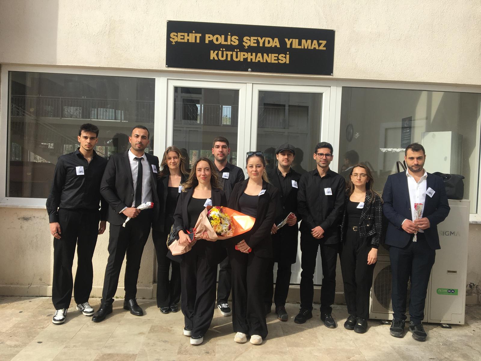 Şehit Polis Memuru Şeyda Yılmaz’ın İsmi Fakülte Kütüphanesinde Yaşatılacak