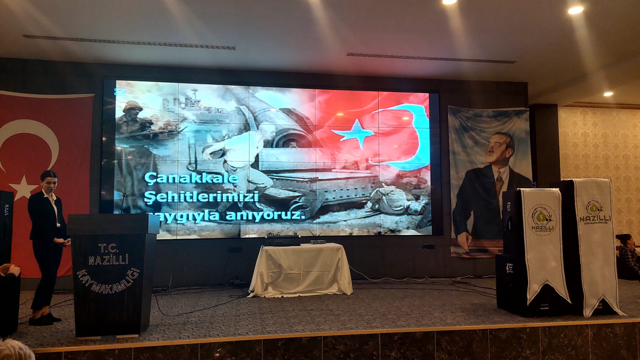 Nazilli Kaymakamlığından Şehit ve Gaziler onuruna yemek