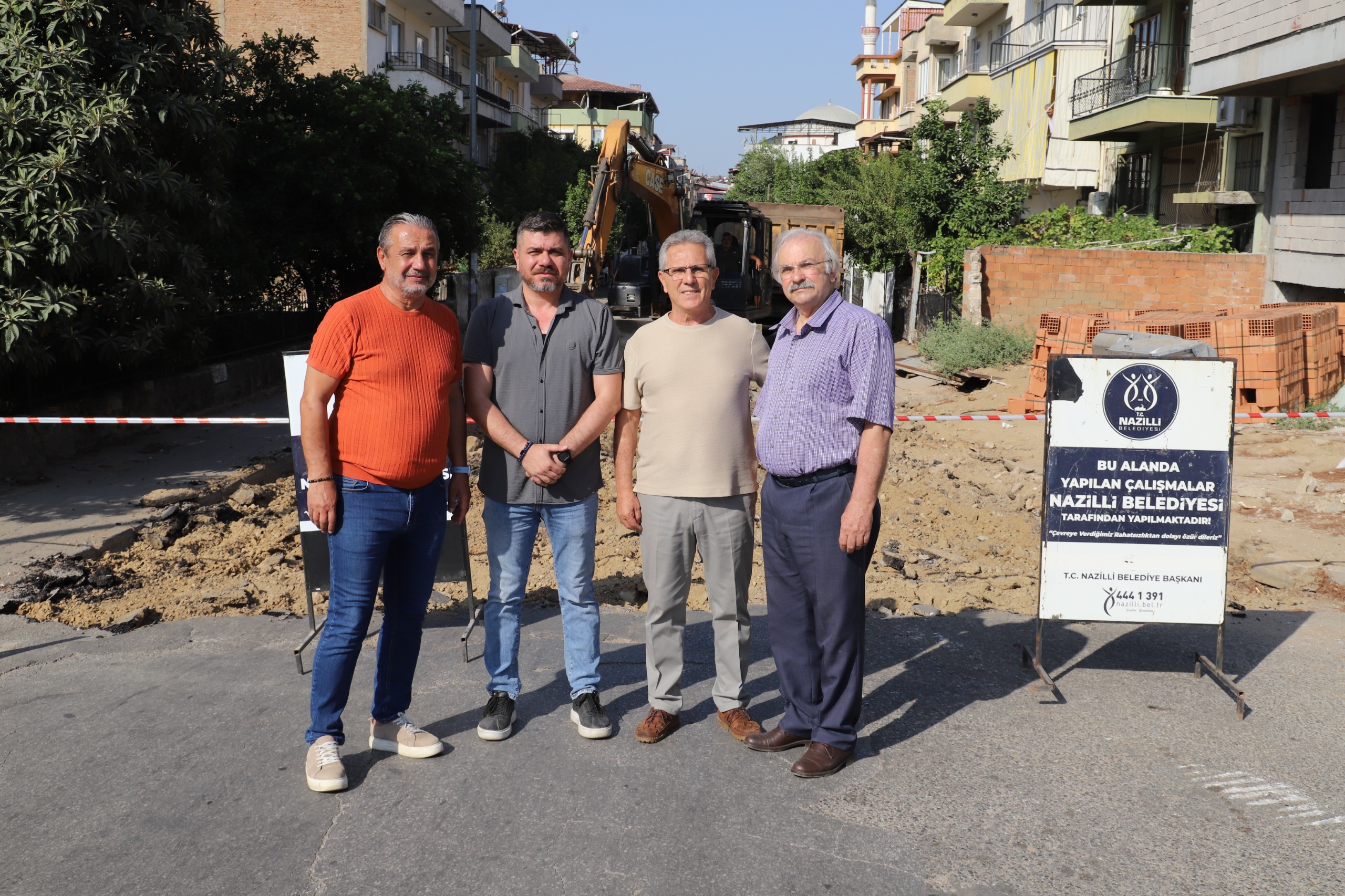 Nazilli'de yol sorunu bir bir tarihe karışıyor 