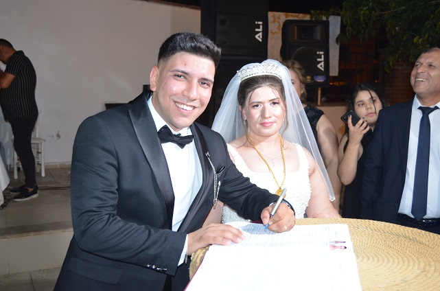 Fatih ve Elif Dünya evine girdi